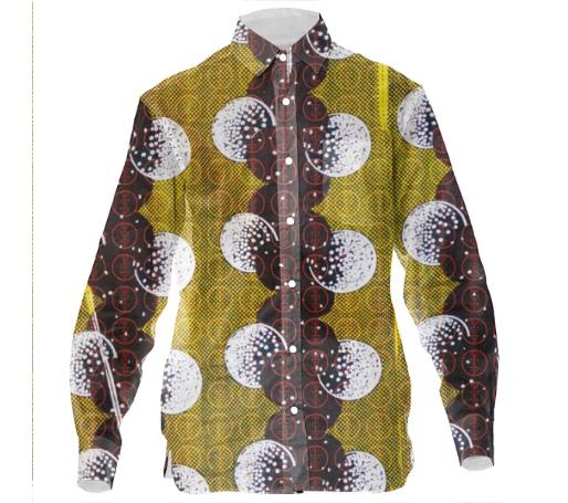 Electric Tribe Nollywood Mens Button Up