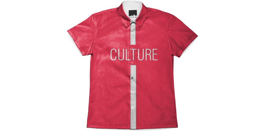 Cross Culture Button Up