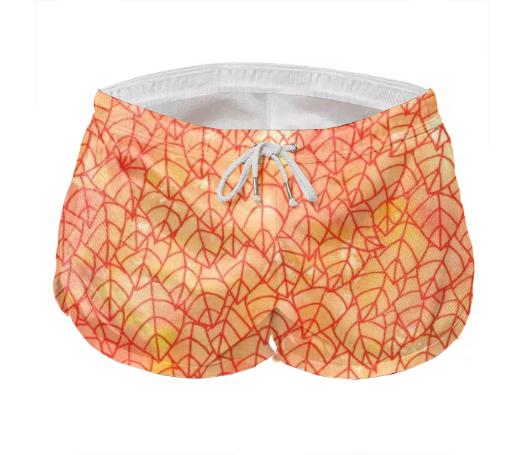 Autumn foliage Mens Short Shorts