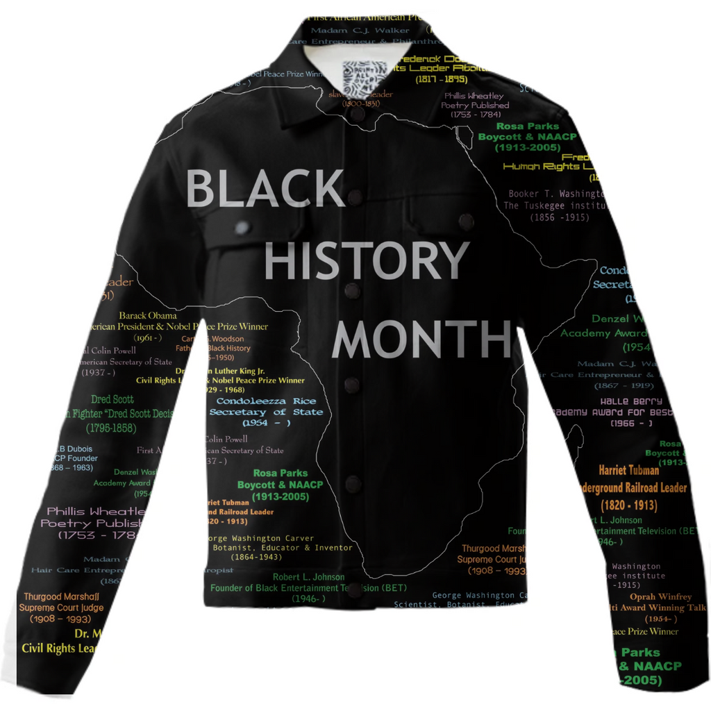 BLK HISTORY JACKET