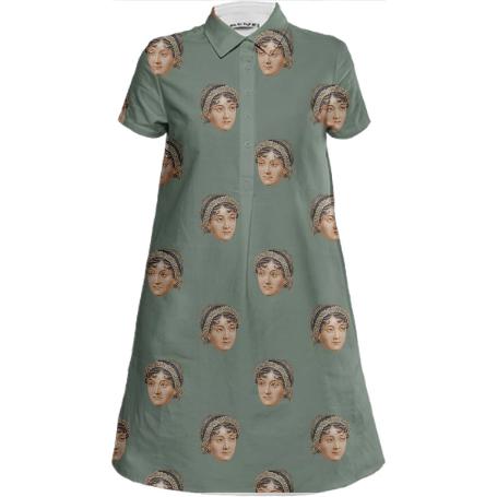 Jauntily Jane Shirt Dress