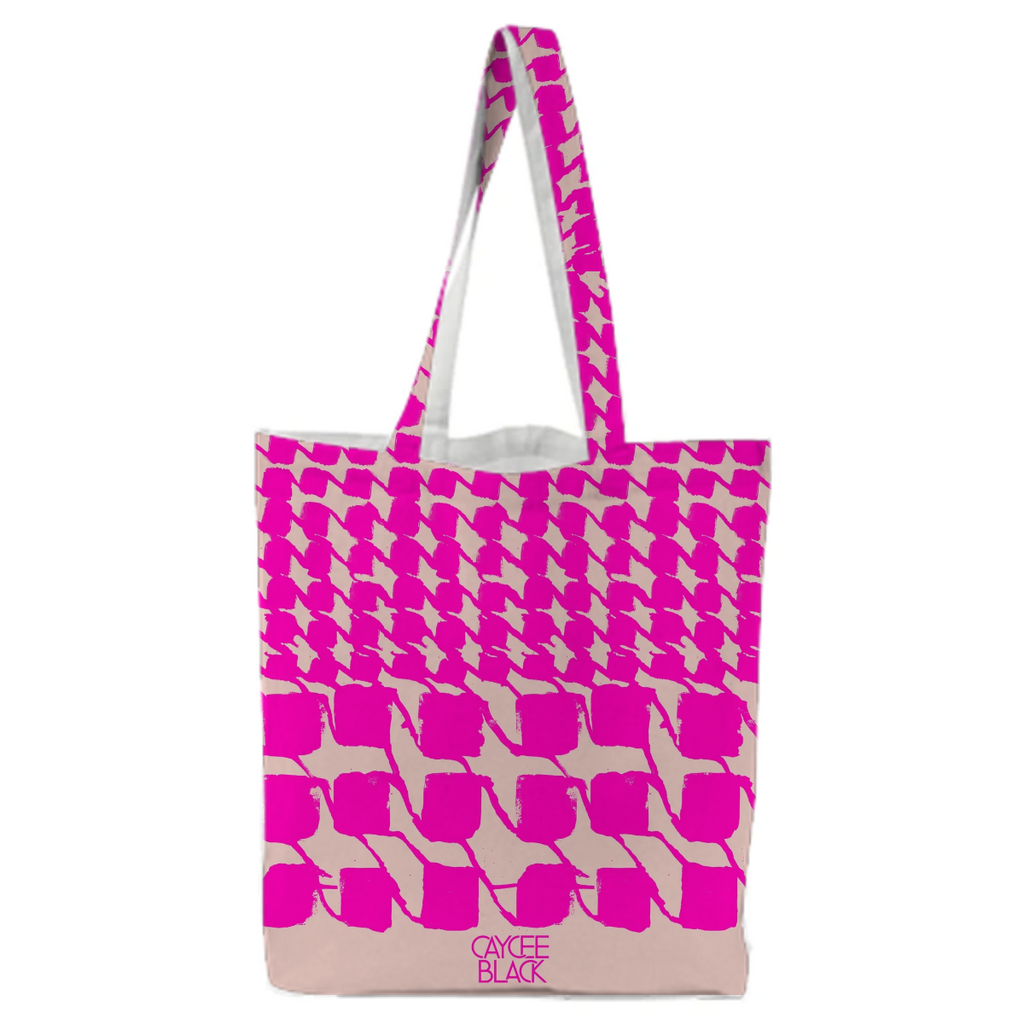 houndstooth pink