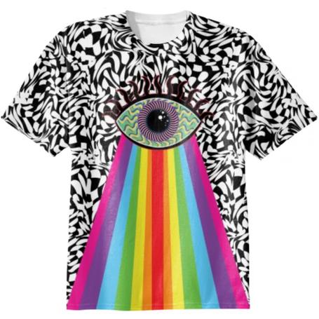 Trippy Eye Cotton T shirt