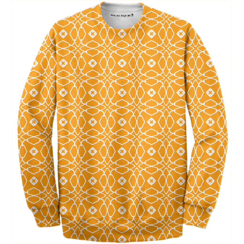 White orange wire pattern