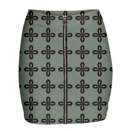 Green Cross Pattern