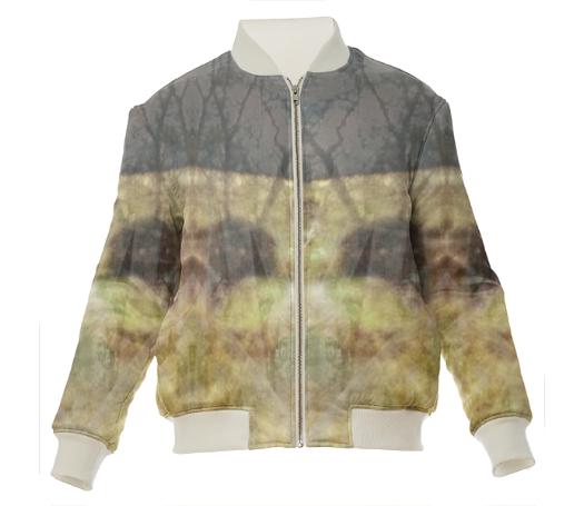 valley of the fish god bomber jacket