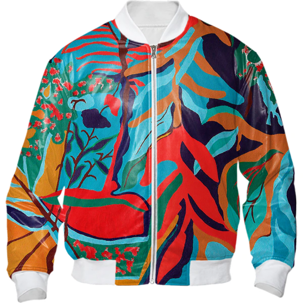 LAURIE TROPICAL SKY BOMBER