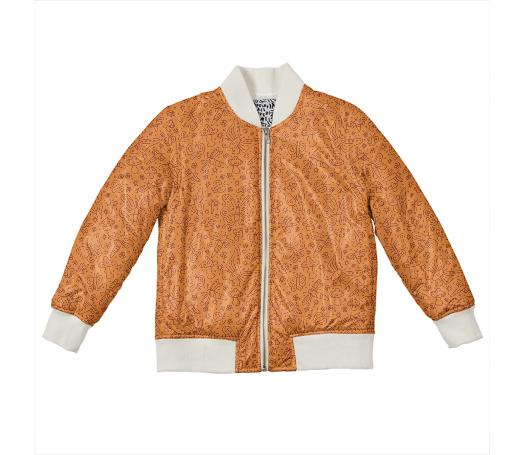 Cinnamon Butterfly Kids Jacket