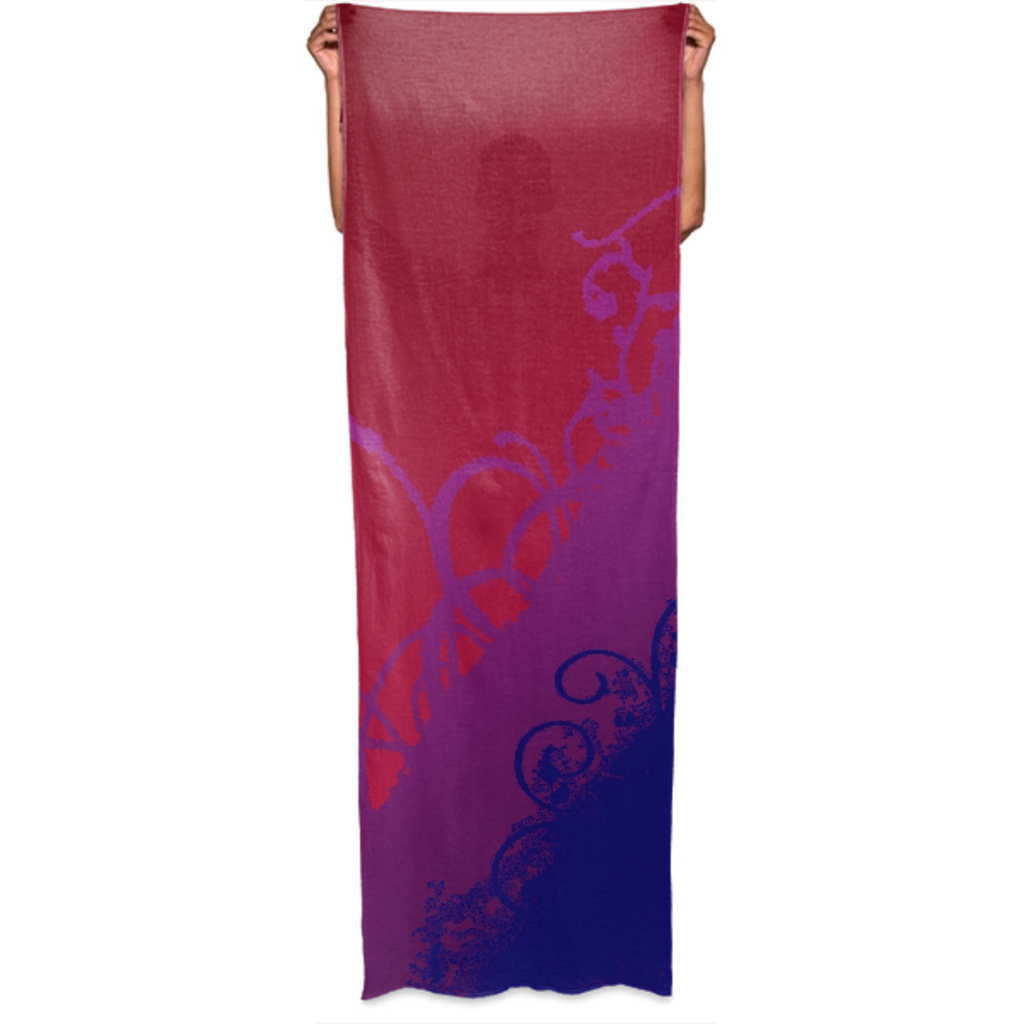dark blue red