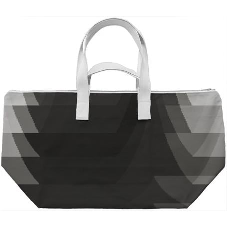 Black and White Weekend Bag