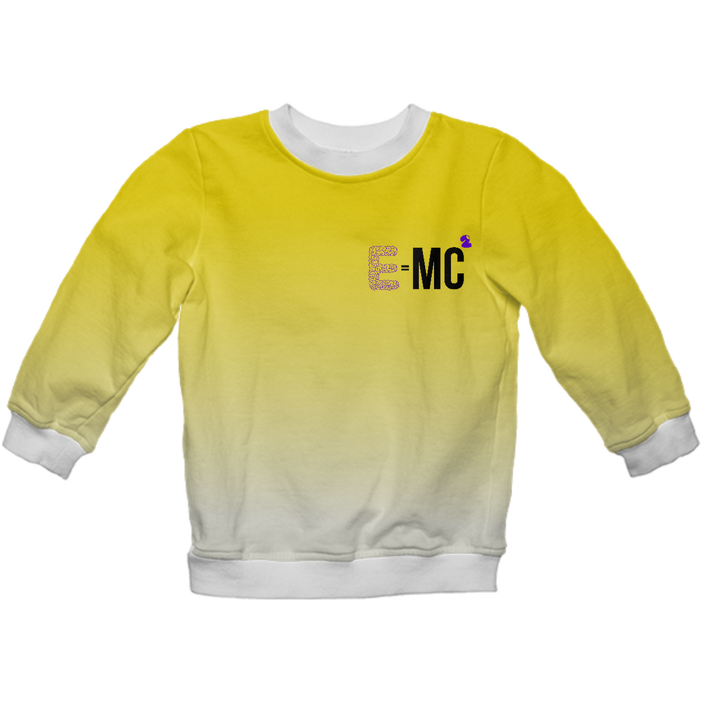 E=MC 2 yellow/purple sweat