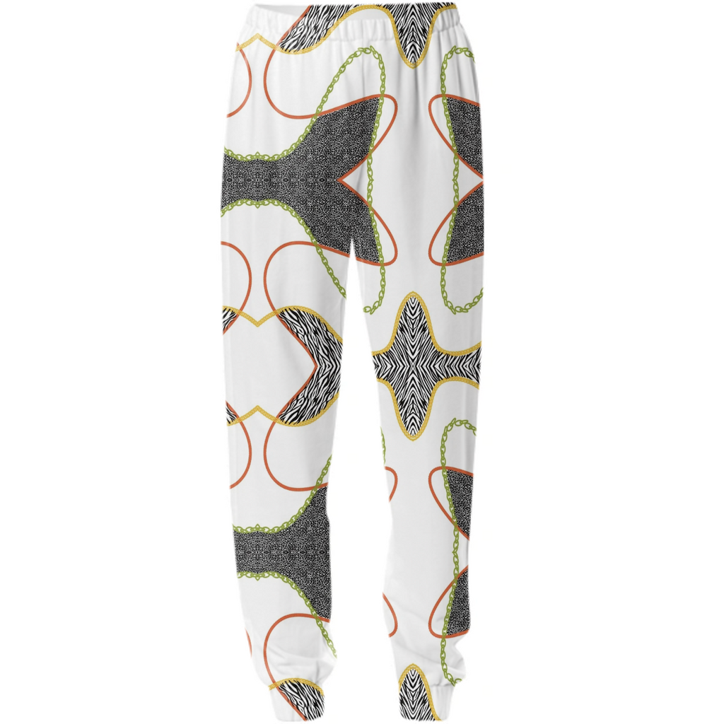 Geometric animal printed
