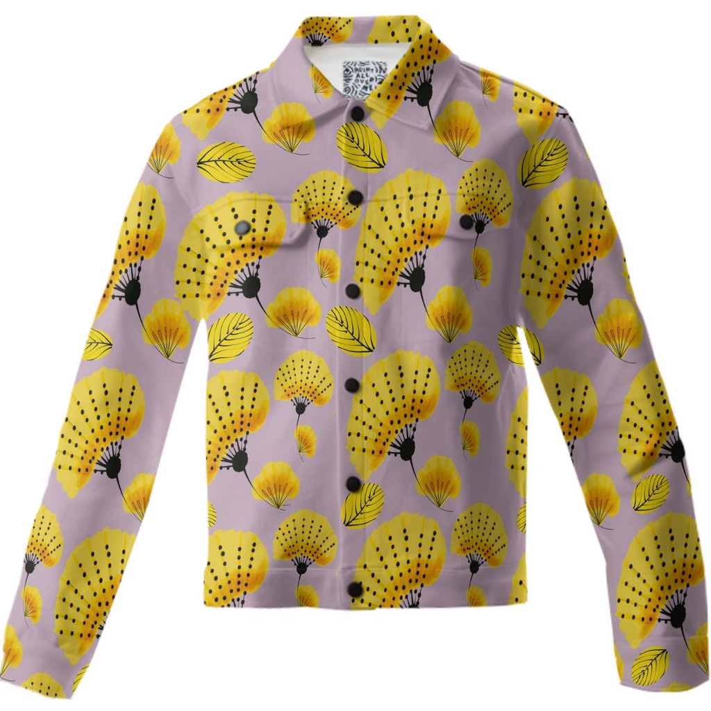 Bohomian Yellow Flowers