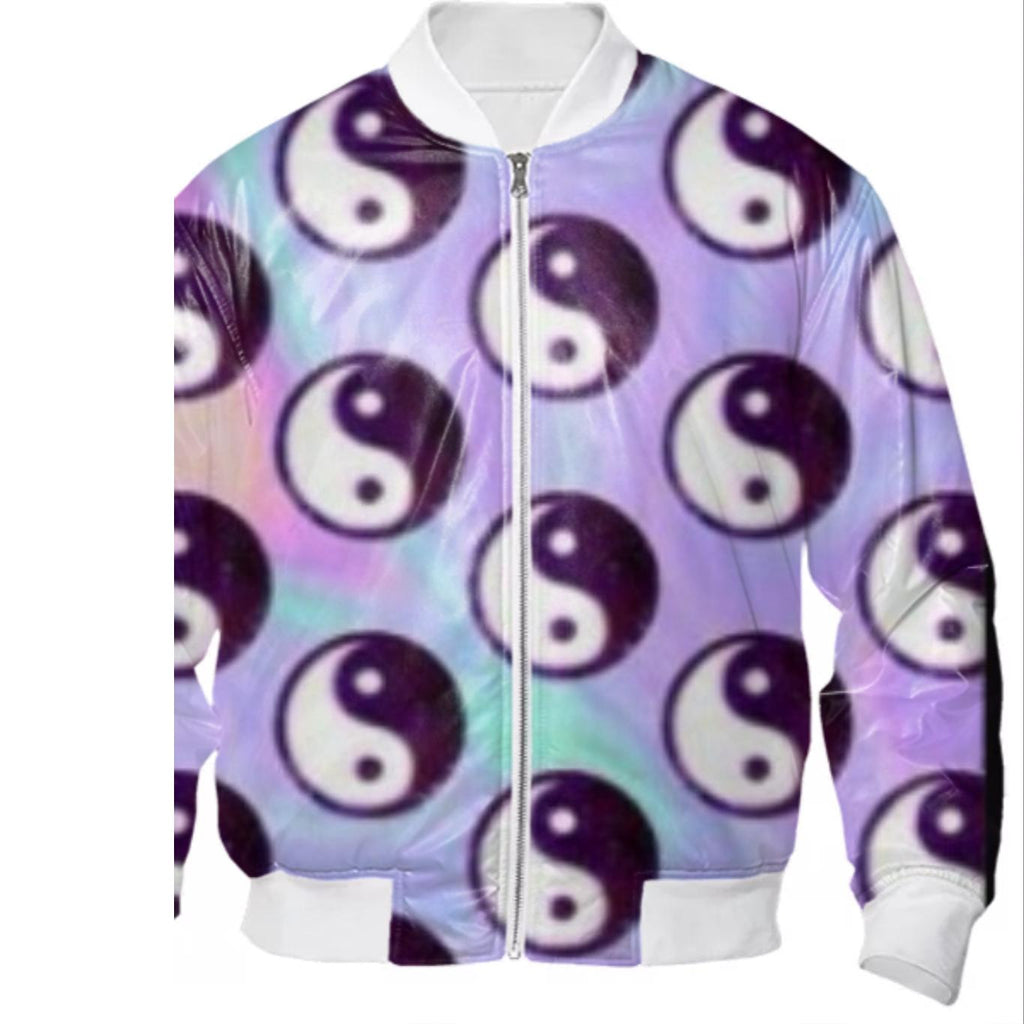 Pastel Yin Yang Bomber Jacket