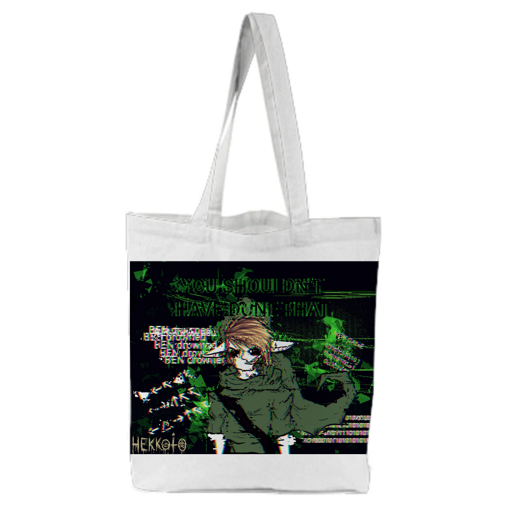 Ben Drowned creepypasta monster killer tote bag