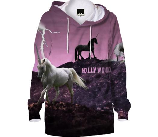 Kayla unicorn and lightning sweater