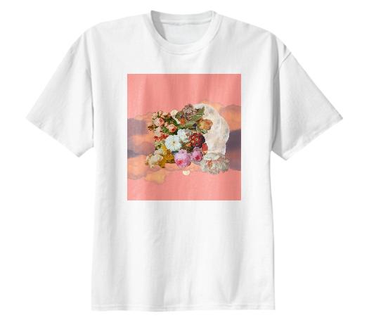 Placed Cotton T shirt