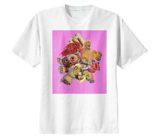 Placed Cotton T shirt