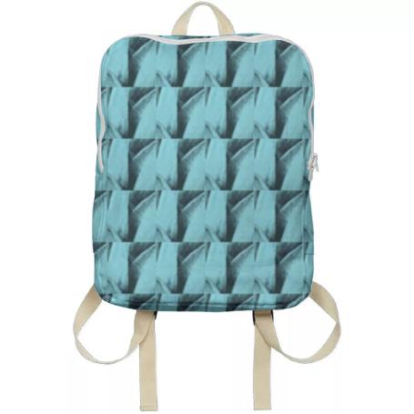 blue backpack