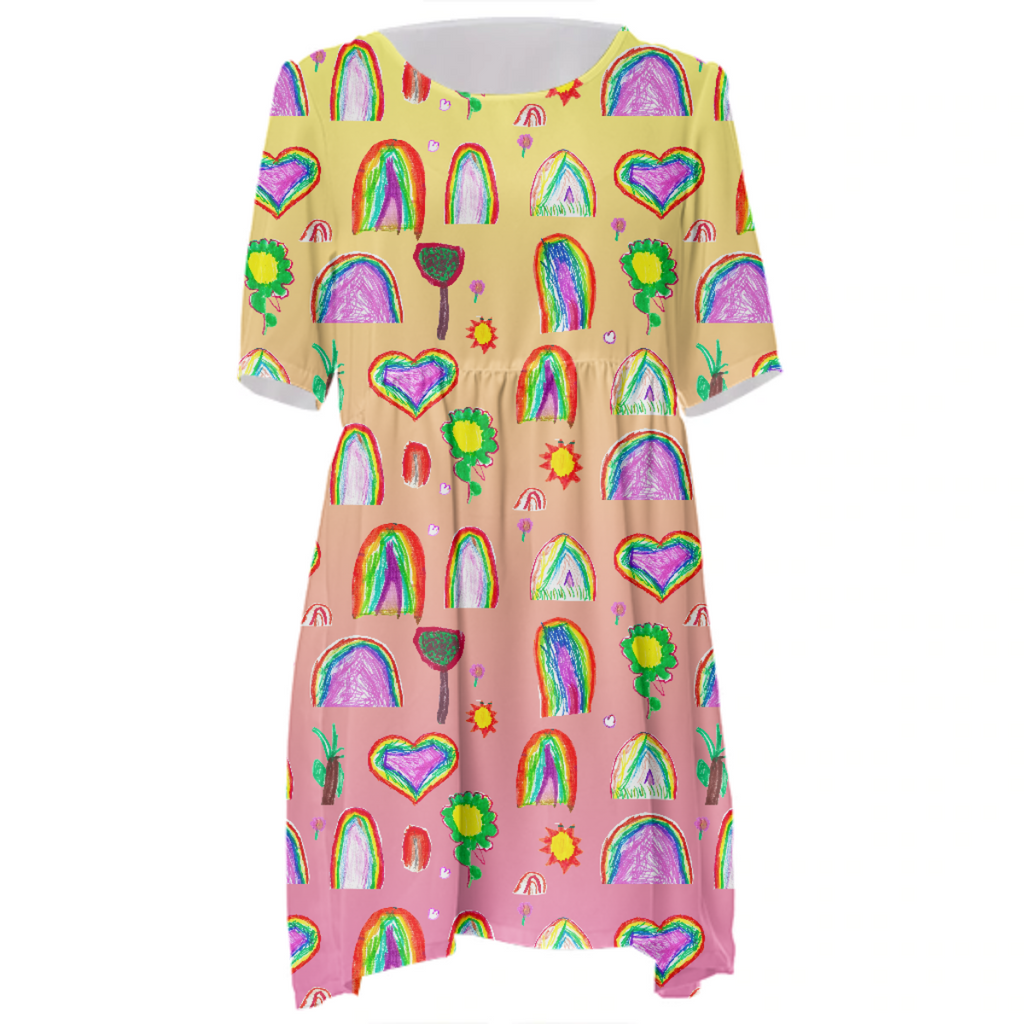 Anokhi's Rainbows, Babydoll Dress