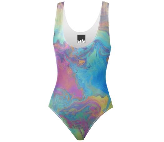 Oil Slick Swimsuit