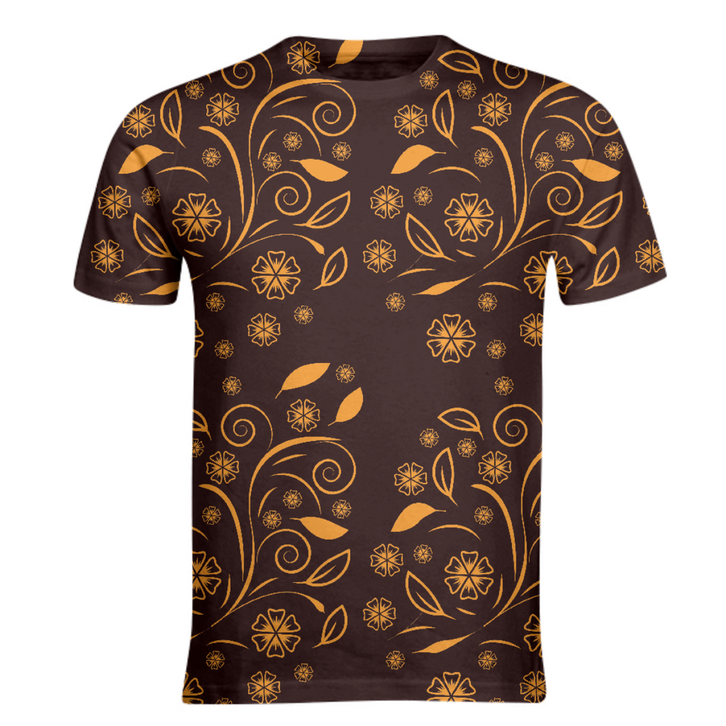 Fantasy flowers and leaves