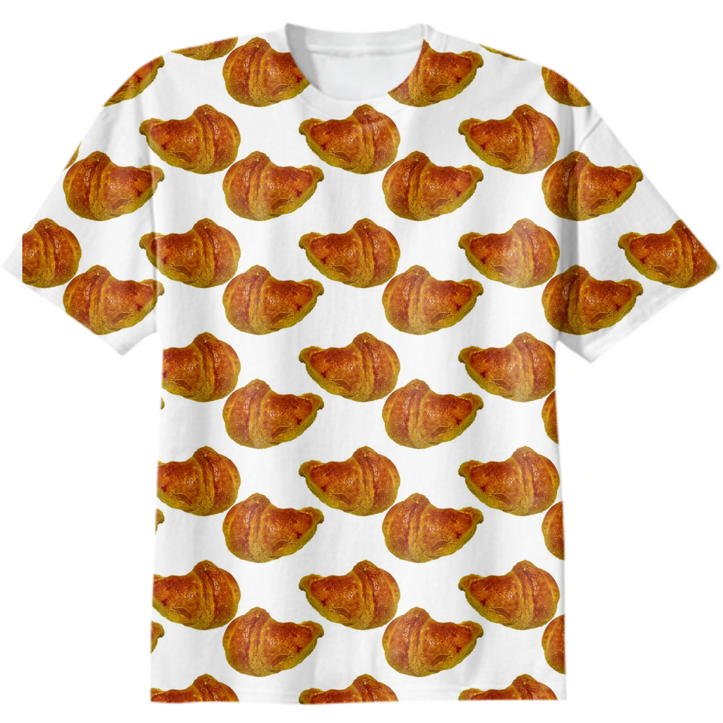 Croissant photo motif pattern