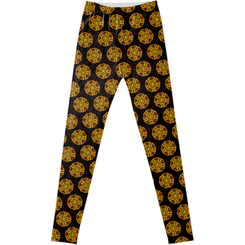 V&P Fire Flower Leggings