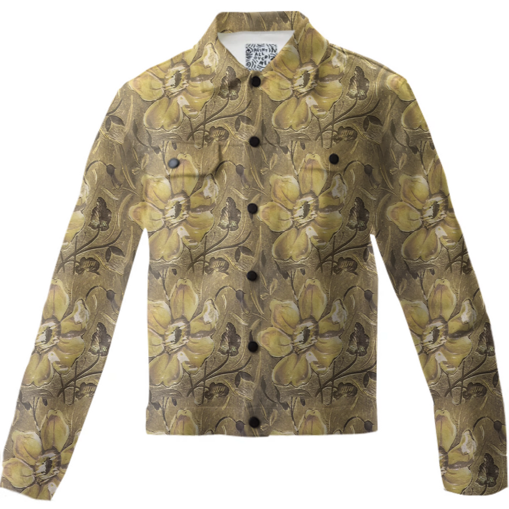 Retro Stlye Floral Decorative Print Pattern