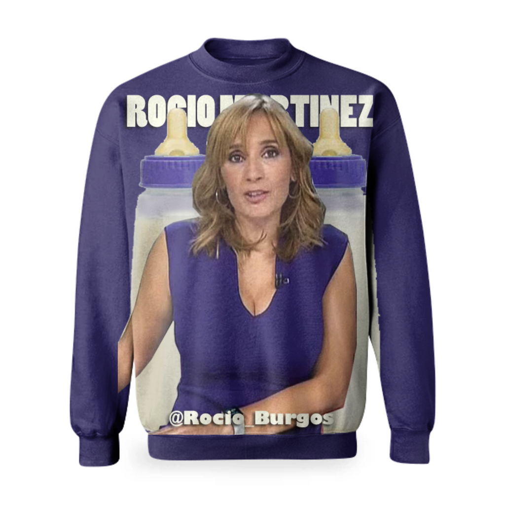 Rocio Martinez milk purple sweater