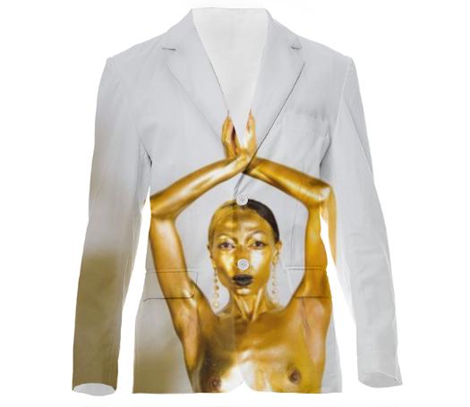 WOMEN ARE GOLD BLAZER 1