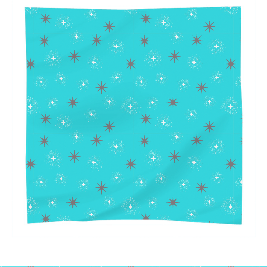 Abstract Stars Explosion Scarf