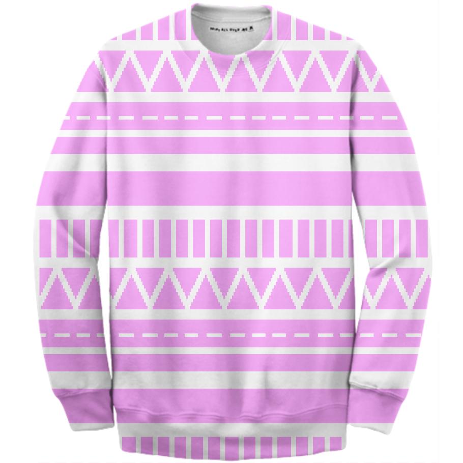Seasonal Sweater in pink