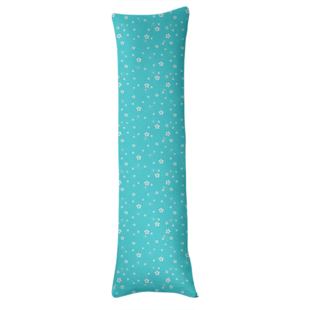 Abstract Flowers Explosion Body Pillow