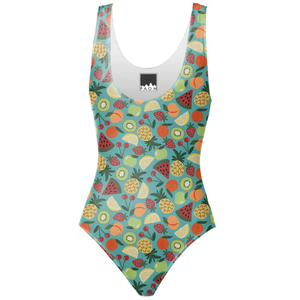 fruit swim suit