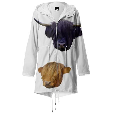 Cow Faces Raincoat