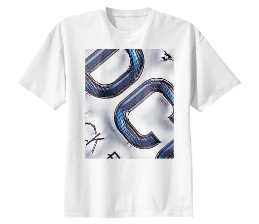 Placed Cotton T shirt