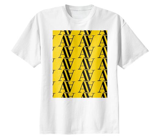 Almaradweh Apparel Logo T shirt Yellow