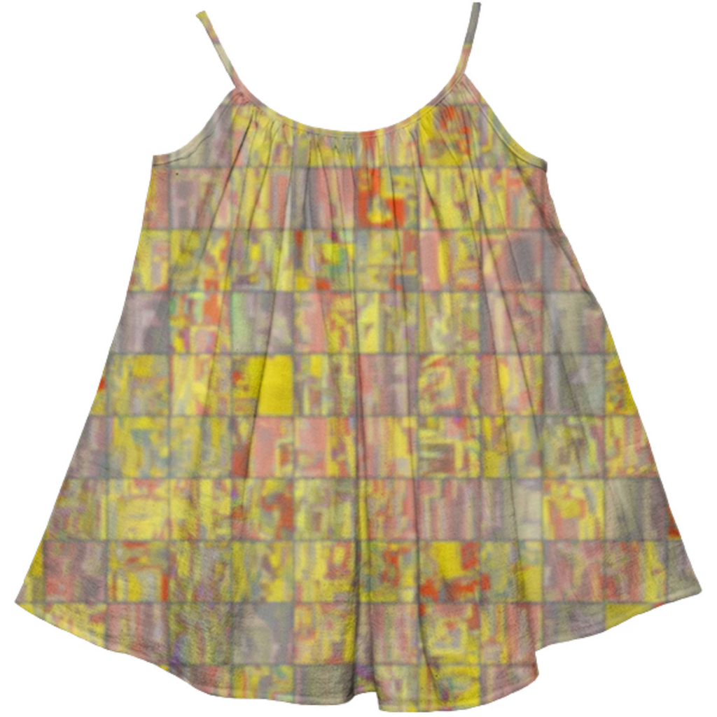 red yellow squares