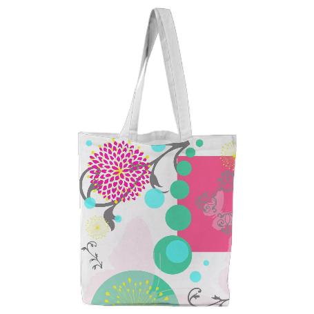 Twillypop Everyday Peony Tote