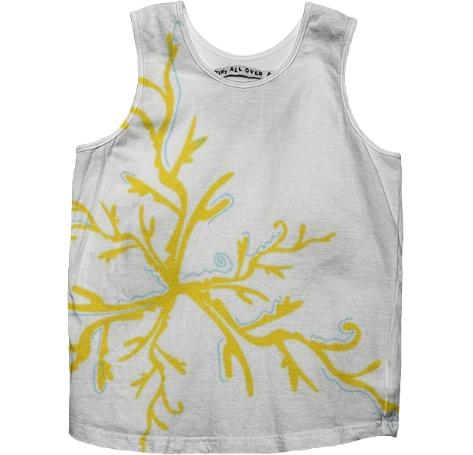 Designers tshirt for Little Kid Gold Coral