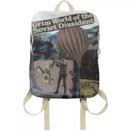 Grim World of the Soviet Dissident Backpack
