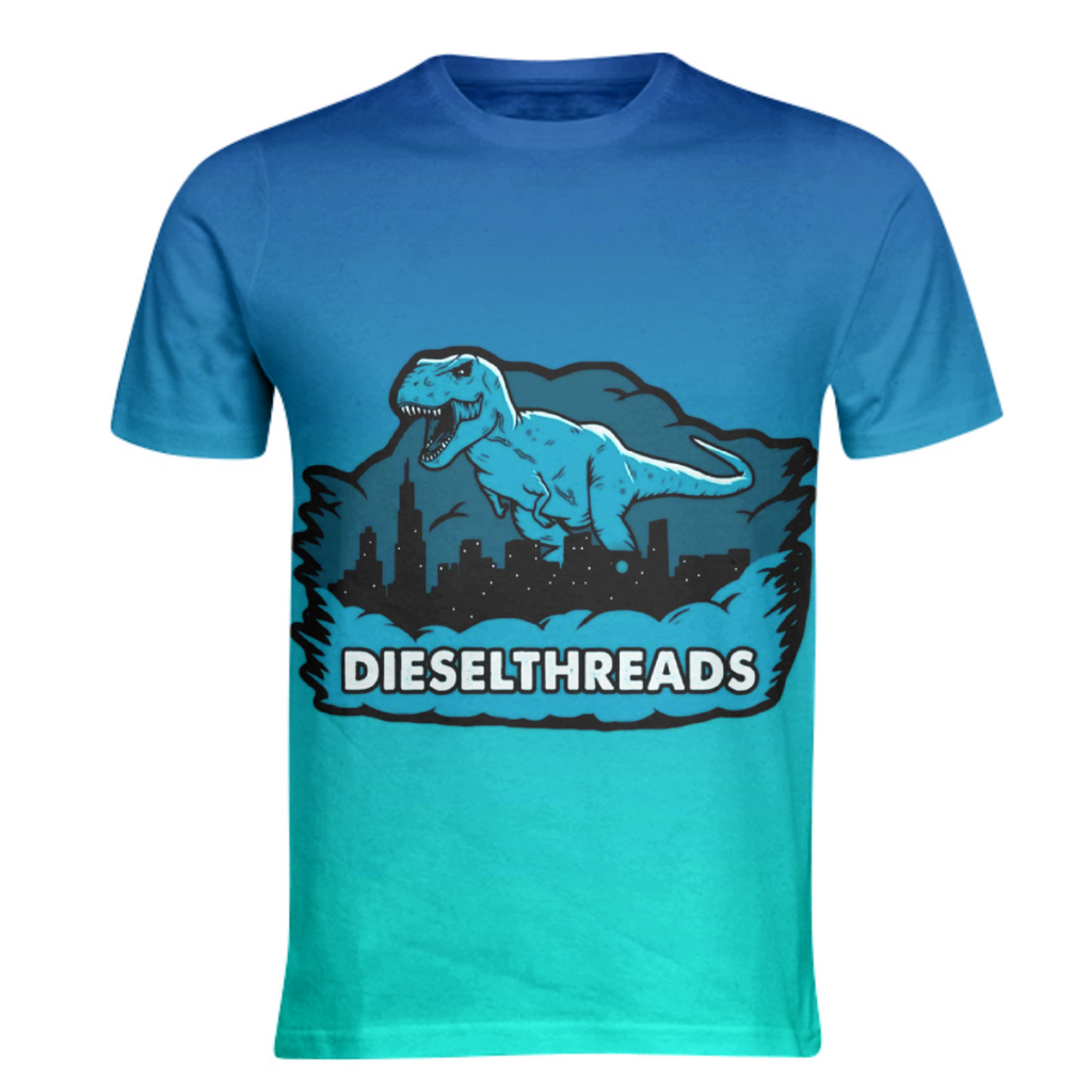 DieselThreads Gradient Blue T-Shirt