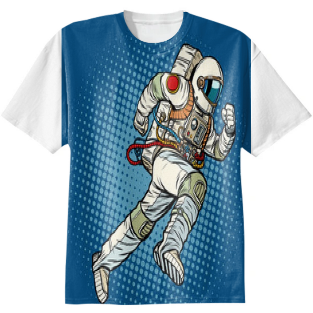 The astraunaut in space