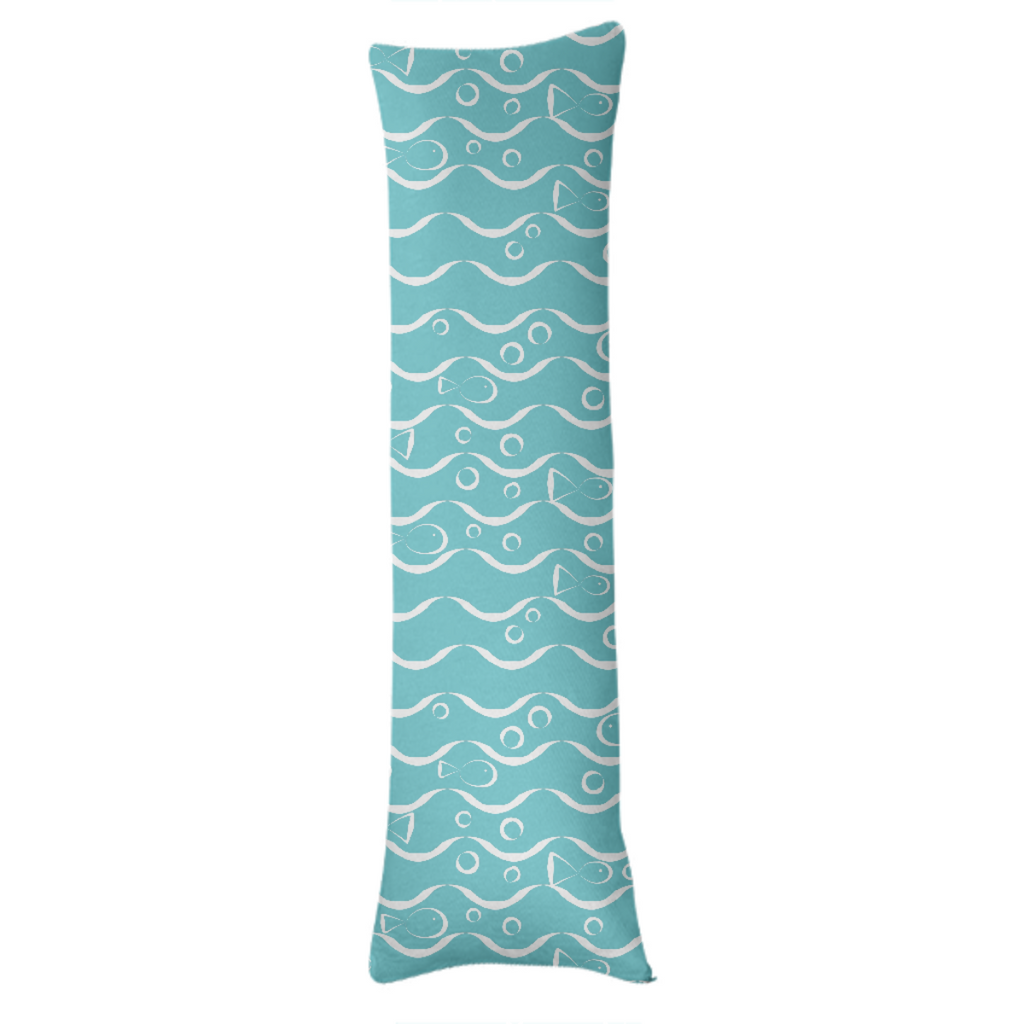 Sea and Fish Body Pillow