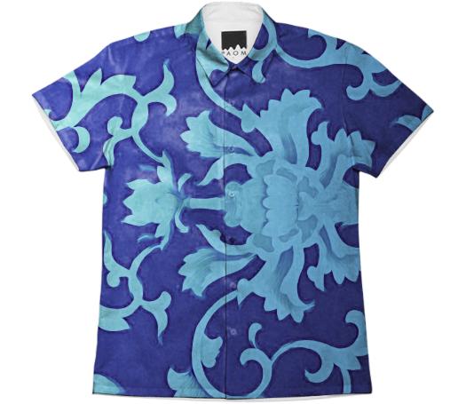 Chinese Motifs in blue