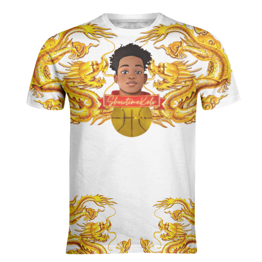 SHOWTIME KELV CROSS FRONT LOGO T-SHIRT