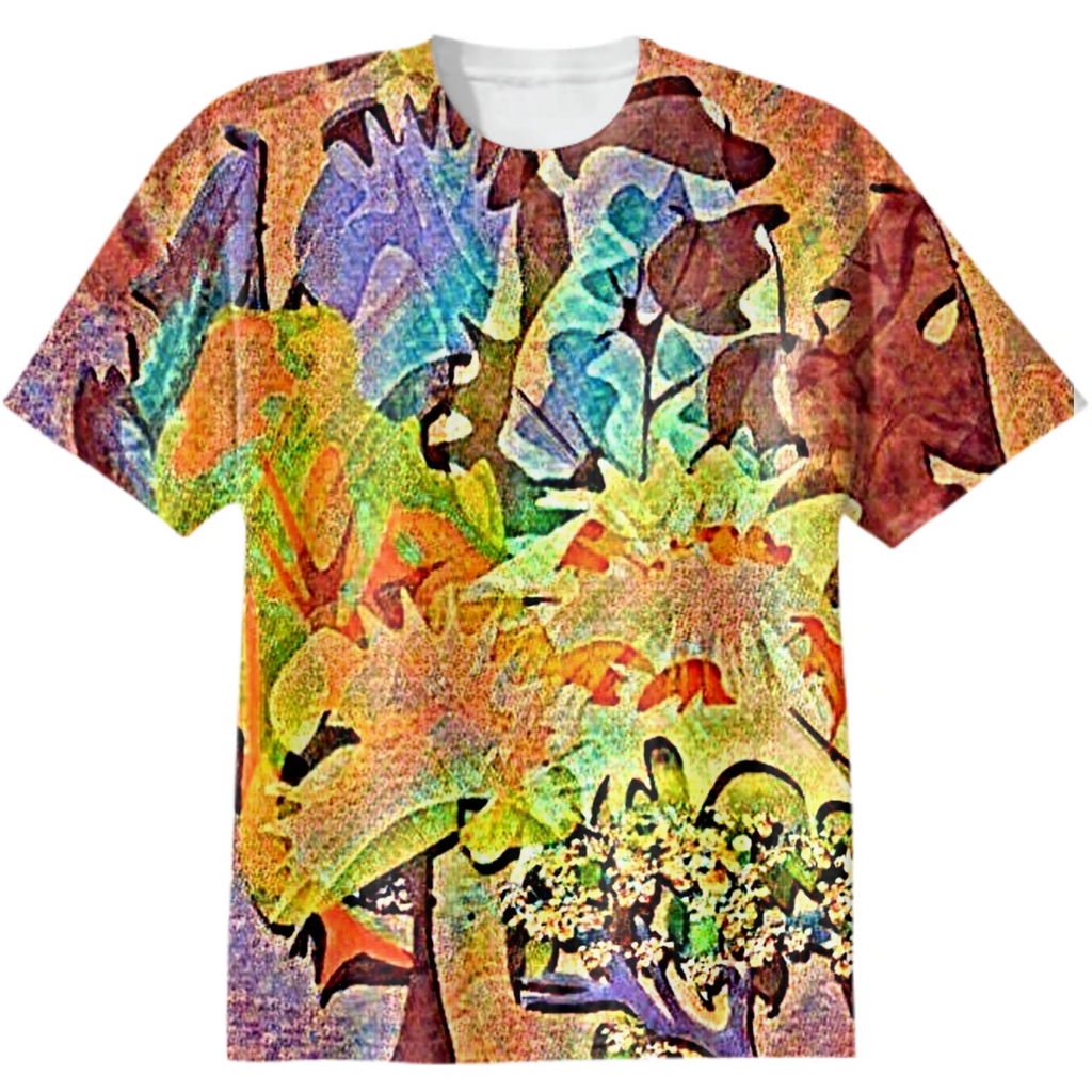 psychedelic, autumn, bright autumn, extravagance, extravaganza, rusty, colors on rust, spectrum