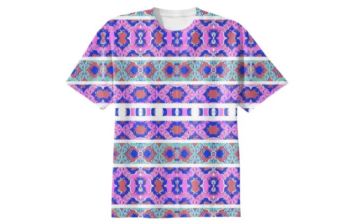 Vintage Striped Ornate Pattern