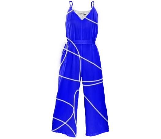 LeslieAnn s Magical Cloaking Tie Waist Jumpsuit